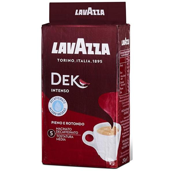 Кофе молотый Lavazza Dek Intenso (без кофеина) 250 г